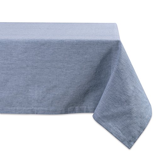 DII Chambray Tischdecke, Tisch- und Küchenkollektion, 152 x 264 cm, Blau von DII
