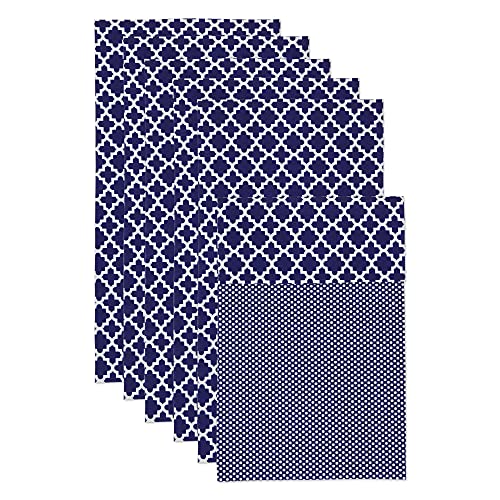 DII Colección de forros para nevera Nicht klebend, passgenau zugeschnitten, Kunststoff, Marineblaues Gittermuster, 12x24 DII Colección de forros para nevera Nicht klebend, passgenau zugeschnitten, Kunststoff, Marineblaues Gittermuster, 12x24 von DII