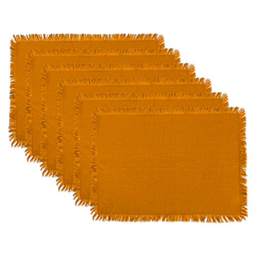 DII HVYW Fring MT Solid S/6 Pumpkin Spice, Placemat von DII