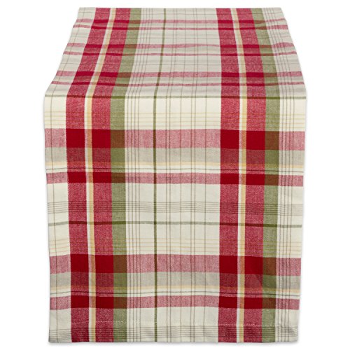 DII Lagerfeuer 14x108 Table Runner Orchard Plaid von DII