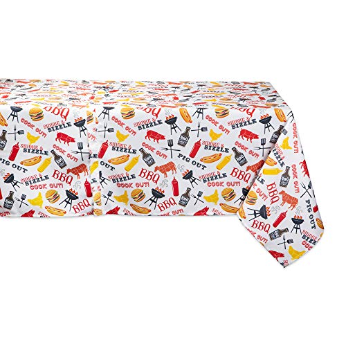 DII TC Outdoor-Reißverschluss, Paisleymuster, Blau 60x120 w/Zipper Barbeque von DII