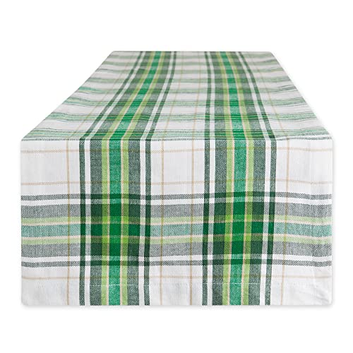 DII St. Patrick's Day Collection Tischläufer, 14 x 72 cm, St. Paddy Plaid von DII