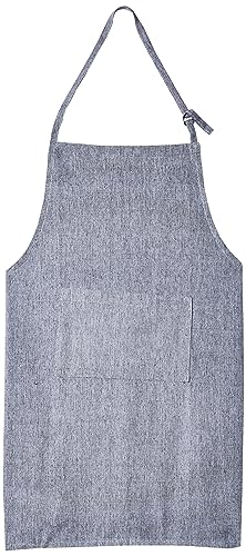 DII TC Solid Chambray Chef-Schürze Chambray Blue von DII