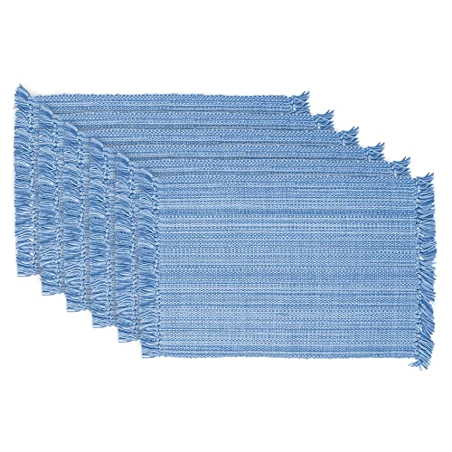 DII Verschiedene Tischsets, 7,6 x 48,3 cm, Hellblau, 6-teilig von DII