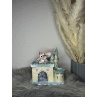 Riesige Einhorn Schloss Spardose Größe Von Ca. 15, 5 X 10 16 cm Riesige Einhorn Schloss Spardose Größe Von Ca. 15, 5 X 10 16 cm von DIIO2