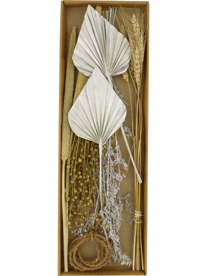 DIJK Dekofigur Dijk Blumenmischung getrocknet natur /silber 57 x von DIJK