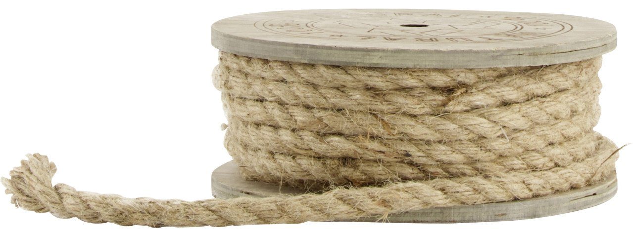 DIJK Dekofigur Dijk Seil Jute Natur 7 m x 0,8 cm von DIJK