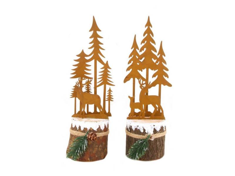 DIJK Weihnachtsfigur Dijk Statue Metall Rost 8,5 x 8,5 x 26 cm DIJK Weihnachtsfigur Dijk Statue Metall Rost 8,5 x 8,5 x 26 cm von DIJK