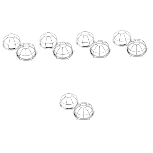 DIKACA 10 Stck. Feuermelder Schutzkorb aus Robustem Eisen Transparente Sprinklerabdeckung mit Einfachem Montage System Effiziente Schutzvorrichtung gegen Schmutz Passend für Innenbereiche DIKACA 10 Stck. Feuermelder Schutzkorb aus Robustem Eisen Transparente Sprinklerabdeckung mit Einfachem Montage System Effiziente Schutzvorrichtung gegen Schmutz Passend für Innenbereiche von DIKACA