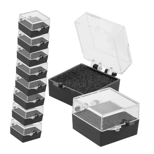 DIKACA 10 Stück Probenbox Pin Display Halter Präsentationsbehälter Anstecknadel Organizer Pin Vitrine Anstecknadel Halter Anstecknadel Etui Broschen Vitrine Abzeichen DIKACA 10 Stück Probenbox Pin Display Halter Präsentationsbehälter Anstecknadel Organizer Pin Vitrine Anstecknadel Halter Anstecknadel Etui Broschen Vitrine Abzeichen von DIKACA
