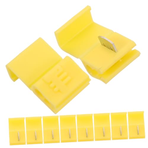 DIKACA 10 Stück Teiliges Auto Kabelverbinder Wasserdichte Lötfreie Schnellverbinder für Lautsprecher Elektrokabel Einfache Installation Robuste Kunststoffklemmen Sichere DIKACA 10 Stück Teiliges Auto Kabelverbinder Wasserdichte Lötfreie Schnellverbinder für Lautsprecher Elektrokabel Einfache Installation Robuste Kunststoffklemmen Sichere von DIKACA