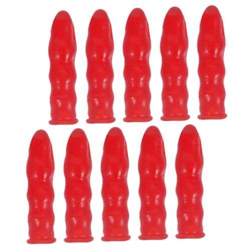 DIKACA 10 Stück Teiliges Caulk Tube Caps aus Robustem Gummi Rote Dichtkappen zum Schutz vor Wasser und Staub Langlebig und Leicht für Luftdichte Versiegelung und Aufbewahrung von Leeren DIKACA 10 Stück Teiliges Caulk Tube Caps aus Robustem Gummi Rote Dichtkappen zum Schutz vor Wasser und Staub Langlebig und Leicht für Luftdichte Versiegelung und Aufbewahrung von Leeren von DIKACA