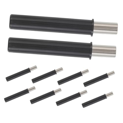 DIKACA 10 Stück Teiliges Hydraulischer Dämpfer Möbel Soft Close Zubehör für Geräuschreduzierende Mülleimer und Toilettendeckel Sanftes Schließen Einfache Montage Vielseitig für Küche Bad von DIKACA