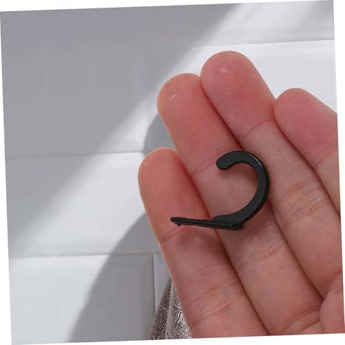 DIKACA 10 Stück Teiliges Metall Wandhaken für Mäntel Robuste Kleiderhaken mit Schrauben Multipurpose Garderobenhaken für Bad Flur Schlafzimmer und Küche Schwarz Rostfrei Vielseitig DIKACA 10 Stück Teiliges Metall Wandhaken für Mäntel Robuste Kleiderhaken mit Schrauben Multipurpose Garderobenhaken für Bad Flur Schlafzimmer und Küche Schwarz Rostfrei Vielseitig von DIKACA