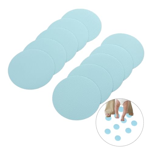 DIKACA 10 Stück Teiliges Peva Rutsch Aufkleber Rund Selbstklebend für Badezimmer und Dusche rutschfest Starke Haftung Sicher für Ältere und Behinderte Personen DIKACA 10 Stück Teiliges Peva Rutsch Aufkleber Rund Selbstklebend für Badezimmer und Dusche rutschfest Starke Haftung Sicher für Ältere und Behinderte Personen von DIKACA