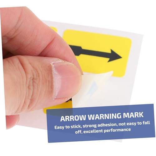DIKACA 10 Stück Teiliges Richtungspfeil Aufkleber Selbstklebend Langlebig für Maschinen und Geräte zur Sicheren Richtungsanzeige Klare Drucke Leicht Praktisch und Einfach zu Verwenden DIKACA 10 Stück Teiliges Richtungspfeil Aufkleber Selbstklebend Langlebig für Maschinen und Geräte zur Sicheren Richtungsanzeige Klare Drucke Leicht Praktisch und Einfach zu Verwenden von DIKACA