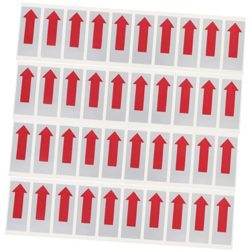 DIKACA 100 Stück Rote Richtung aufkleber Selbstklebend Starke Haftung Vielseitige Richtungsetiketten für Müllsäcke Schutzfolien Briefumschläge Einfaches Versiegeln und Markieren DIKACA 100 Stück Rote Richtung aufkleber Selbstklebend Starke Haftung Vielseitige Richtungsetiketten für Müllsäcke Schutzfolien Briefumschläge Einfaches Versiegeln und Markieren von DIKACA