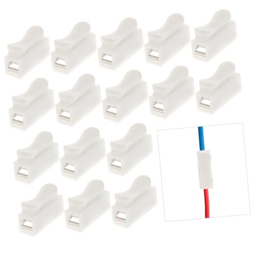 DIKACA 100 Stück Teiliges Push Type Terminal Block Schnelles Elektrisches Steckverbinder mit Selbstverriegelung Federbelastete Verbindungsklemmen für Kabel und Drähte Geeignet für DIKACA 100 Stück Teiliges Push Type Terminal Block Schnelles Elektrisches Steckverbinder mit Selbstverriegelung Federbelastete Verbindungsklemmen für Kabel und Drähte Geeignet für von DIKACA