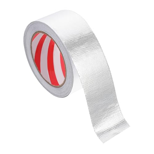 DIKACA 1Rolle Aluminiumfolie Dichtungsband Hitzebeständiges Selbstklebendes Aluminiumband für Rohrisolierung Reparaturen und Abdichtungen Küche und Bad DIKACA 1Rolle Aluminiumfolie Dichtungsband Hitzebeständiges Selbstklebendes Aluminiumband für Rohrisolierung Reparaturen und Abdichtungen Küche und Bad von DIKACA