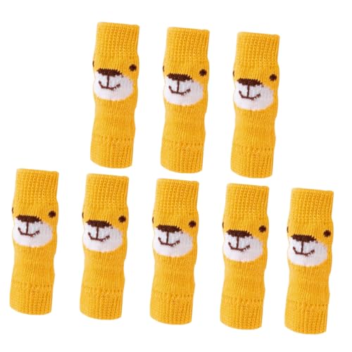 DIKACA 2 Sätze Niedliche Hundesocken mit Cartoon bär Motiv Atmungsaktive rutschfeste Schutzhüllen Baumwoll Mischung Pfotenfreundlich für Kleine Hunde Bequeme Hundebeinschoner Gelb DIKACA 2 Sätze Niedliche Hundesocken mit Cartoon bär Motiv Atmungsaktive rutschfeste Schutzhüllen Baumwoll Mischung Pfotenfreundlich für Kleine Hunde Bequeme Hundebeinschoner Gelb von DIKACA