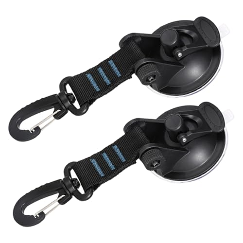 DIKACA 2 Stück Badezimmer Saugnapf Haken ohne Bohren Vielseitiger Handtuchhalter aus Robustem Abs Starker Halt Glatten Oberflächen Wie Fliesen Spiegel Fenster für Bad und Küche von DIKACA