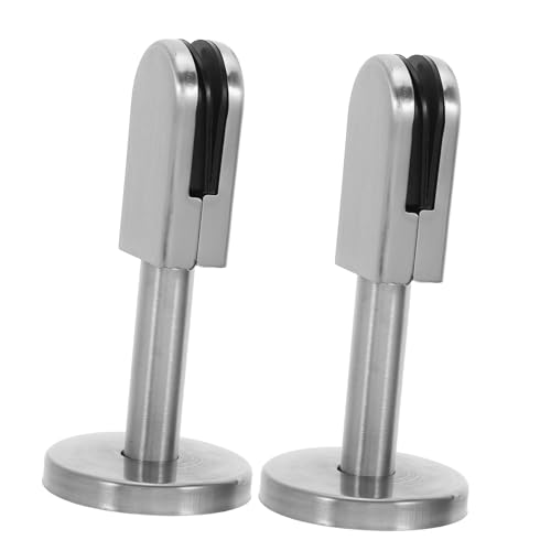 DIKACA 2 Stück Edelstahl Glasklemme Verstellbar Fischmaulhalterung für Glasgeländer Innenbereich Stabile Glasstützenhalterungen für Büro und Zuhause DIKACA 2 Stück Edelstahl Glasklemme Verstellbar Fischmaulhalterung für Glasgeländer Innenbereich Stabile Glasstützenhalterungen für Büro und Zuhause von DIKACA