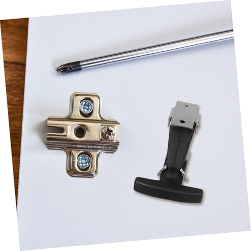 DIKACA 2 Stück Edelstahl Gummi Motorhaubenverschluss mit Elastischem T griff Verriegelungshaspe Stoßdämpfend Vibrationsabsorbierend Einfache Montage für Werkzeugkisten und Fahrzeughauben DIKACA 2 Stück Edelstahl Gummi Motorhaubenverschluss mit Elastischem T griff Verriegelungshaspe Stoßdämpfend Vibrationsabsorbierend Einfache Montage für Werkzeugkisten und Fahrzeughauben von DIKACA