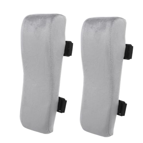 DIKACA 2 Stück Ergonomische Armlehnenpolster Bürostuhl Armlehnen Pads aus Hochwertigem Druckentlastung und Komfort für Gaming Computerstühle Einfache Installation Passend von DIKACA
