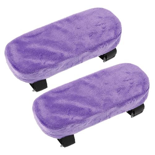 DIKACA 2 Stück Ergonomische Memory Schaum Armlehnenpolster für Bürostuhl und Atmungsaktive Druckentlastende Armauflagen für Komfortables Arbeiten und Entspannte Ellenbogenstütze von DIKACA
