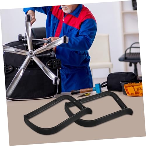 DIKACA 2 Stück Ersatz Armlehnen für Bürostuhl Ersatzteile Armlehne Kompatibel mit Büro Gaming Stuhl Einfache Installation Ergonomische Armstützen für Computerstuhl von DIKACA