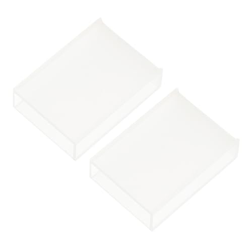 DIKACA 2 Stück Glasküvette Weglänge für Spektrophotometer Transparente Bruchsichere Labor kuvetten aus Glas Geeignet für Chemische und Pharmazeutische Analysen Vielseitig Einsetzbar von DIKACA