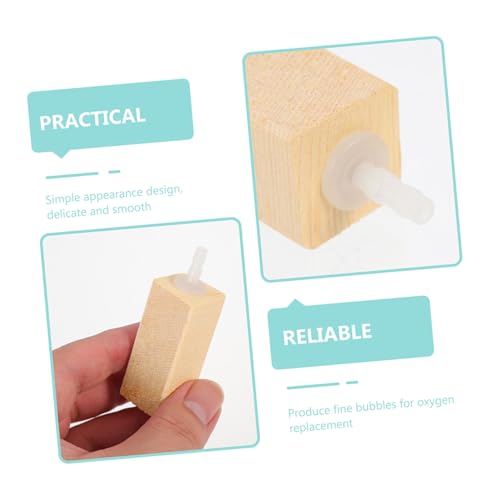 DIKACA 2 Stück Holz Luftstein Feine Blasen für Meerwasser Eiweißabschäumer Kompakt Leicht Effektives Sauerstoff Tool für Aquarium Protein Skimmer und Kreislaufsysteme DIKACA 2 Stück Holz Luftstein Feine Blasen für Meerwasser Eiweißabschäumer Kompakt Leicht Effektives Sauerstoff Tool für Aquarium Protein Skimmer und Kreislaufsysteme von DIKACA
