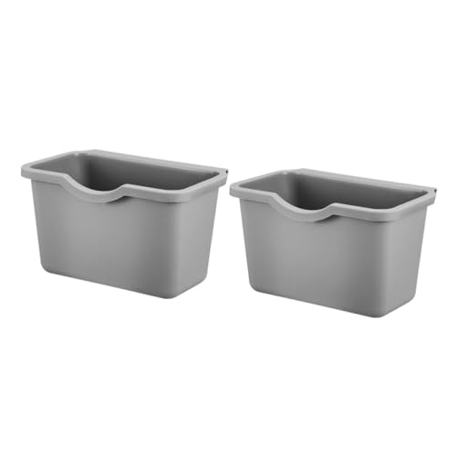 DIKACA 2 Stück Kleine Wandmülleimer aus Robustem Kunststoff für Küche und Bad Platzsparend Leicht zu Montieren für Enge Räume Großer Fassungsvermögen Praktischer Abfalleimer DIKACA 2 Stück Kleine Wandmülleimer aus Robustem Kunststoff für Küche und Bad Platzsparend Leicht zu Montieren für Enge Räume Großer Fassungsvermögen Praktischer Abfalleimer von DIKACA