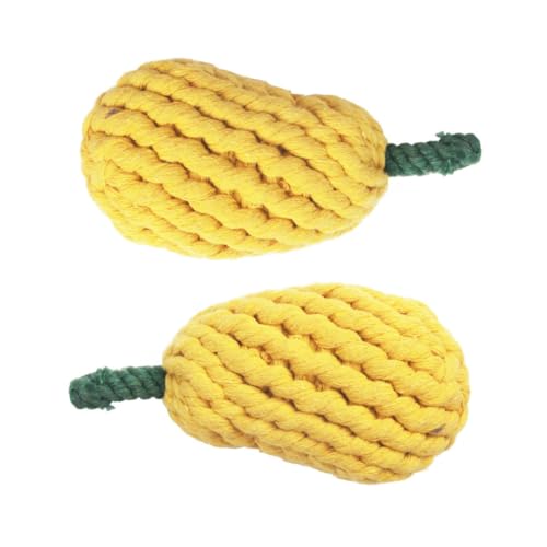 DIKACA 2 Stück Teiliges Robustes Birnen hundespielzeug aus Baumwollseil Beißfestes Kauspielzeug für Welpen und Aggressive Hunde Fördert Zahnpflege und Interaktion für Kleine und Mittlere DIKACA 2 Stück Teiliges Robustes Birnen hundespielzeug aus Baumwollseil Beißfestes Kauspielzeug für Welpen und Aggressive Hunde Fördert Zahnpflege und Interaktion für Kleine und Mittlere von DIKACA