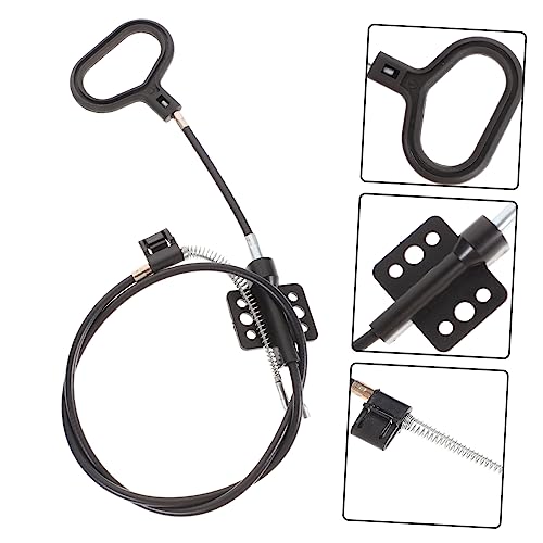 DIKACA 2 Stück Teiliges Schwarzes Metall D Ring Recliner Zugkabel Ersatzset Flexible Komfortabler Griff Einfache Montage Kompatibel mit Relaxsesseln und Liegesofas von DIKACA