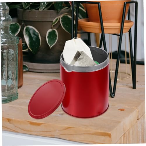 DIKACA 2 Stück Teiliges mit Luftdichtem Verschluss Kleiner Rot Lackierter Tee aufbewahrungsbehälter aus Robustem Weißblech für Losen Tee Kaffee Zucker Vielseitig Einsetzbar Geschenkbox DIKACA 2 Stück Teiliges mit Luftdichtem Verschluss Kleiner Rot Lackierter Tee aufbewahrungsbehälter aus Robustem Weißblech für Losen Tee Kaffee Zucker Vielseitig Einsetzbar Geschenkbox von DIKACA