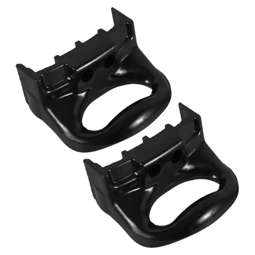 DIKACA 2 Stück Topfseitengriffe Ersatzgriffe für Kochtöpfe Ergonomisch Komfortabel Küchenersatz für Pfannen und Töpfe Einfache Installation Praktische Küchengriffe von DIKACA