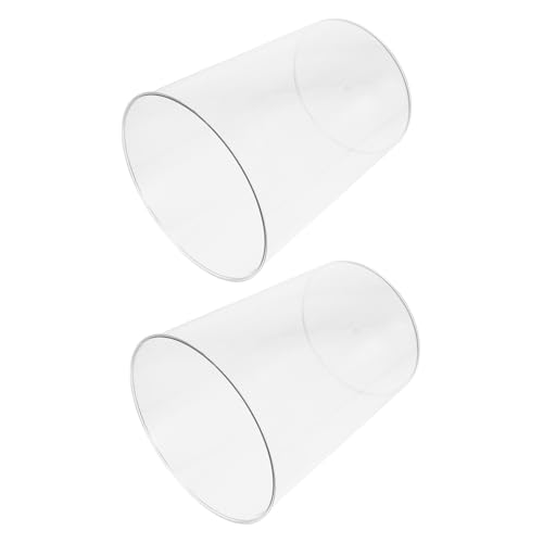 DIKACA 2 Stück Transparenter Runder Abfalleimer ohne Deckel Haushaltsmülleimer Bruchsicherer Kunststoff Leicht zu Reinigen Vielseitig für Küche Schlafzimmer Büro Geeignet DIKACA 2 Stück Transparenter Runder Abfalleimer ohne Deckel Haushaltsmülleimer Bruchsicherer Kunststoff Leicht zu Reinigen Vielseitig für Küche Schlafzimmer Büro Geeignet von DIKACA