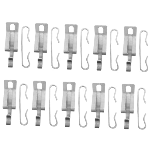 DIKACA 20 Stück Teiliges Aluminium Dachhaken und Abstandhalter Set für Dachrinnen Kabelclips Wetterbeständig Leicht und Robust Geeignet für Heizkabelbefestigung Geneigten Dächern und DIKACA 20 Stück Teiliges Aluminium Dachhaken und Abstandhalter Set für Dachrinnen Kabelclips Wetterbeständig Leicht und Robust Geeignet für Heizkabelbefestigung Geneigten Dächern und von DIKACA