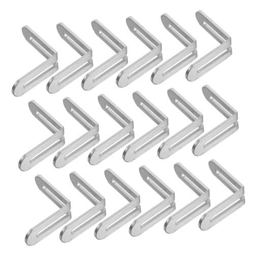 DIKACA 20 Stück Teiliges Edelstahl mit Verstellbaren Schlitzen Verschleißfest Rostfrei Möbelverbinder für Schränke Tische Flexible Ausrichtung für Diy-möbelmontage DIKACA 20 Stück Teiliges Edelstahl mit Verstellbaren Schlitzen Verschleißfest Rostfrei Möbelverbinder für Schränke Tische Flexible Ausrichtung für Diy-möbelmontage von DIKACA