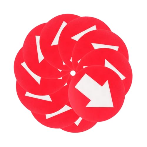 DIKACA 20 Stück Teiliges Reflektierende Pfeilaufkleber aus Wasserdichtem PVC Selbstklebende Markierungen für Outdoor Camping und Treppenbereiche Langlebige Richtungspfeile für Klare DIKACA 20 Stück Teiliges Reflektierende Pfeilaufkleber aus Wasserdichtem PVC Selbstklebende Markierungen für Outdoor Camping und Treppenbereiche Langlebige Richtungspfeile für Klare von DIKACA