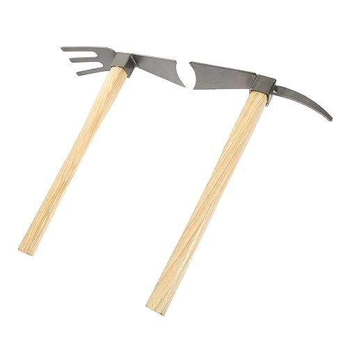 DIKACA 2st Gartenwerkzeug-Set Gartenhacke Schaufel Grubber Gartengeräte Erdhacke Graben Handhacke Handgeführte Kleine Hacke Stahlhacke Graben Hacke Tragbare Hacke Manganstahl DIKACA 2st Gartenwerkzeug-Set Gartenhacke Schaufel Grubber Gartengeräte Erdhacke Graben Handhacke Handgeführte Kleine Hacke Stahlhacke Graben Hacke Tragbare Hacke Manganstahl von DIKACA