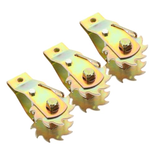 DIKACA 3 Stück Stahlseil Spanner Drahtseil Spanner für Gartenzäune Gewächshaus Outdoor Dekorationen Robust und Einfach zu Bedienen von DIKACA