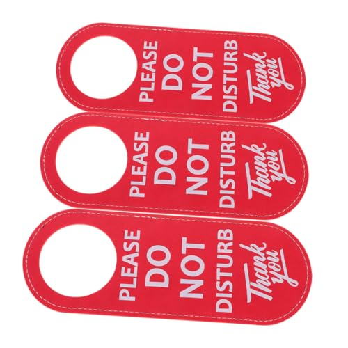 DIKACA 3 Stück Teiliges Leder Türschild Zutritt Verboten Doppelseitig Privates Türhängeschild für Büro Hotel Wohnheim Meetingraum Einfach Aufzuhängen Langlebig Passt Verschiedene DIKACA 3 Stück Teiliges Leder Türschild Zutritt Verboten Doppelseitig Privates Türhängeschild für Büro Hotel Wohnheim Meetingraum Einfach Aufzuhängen Langlebig Passt Verschiedene von DIKACA
