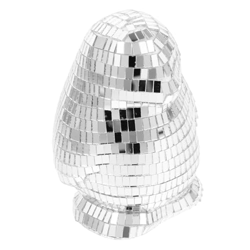 DIKACA 3 Stück Teiliges Spiegel-Pinguin Disco Tierfigur Deko Weihnachtsdekoration für Zuhause und Party mit Kreativem Reflektierendem Design als Festliches DIKACA 3 Stück Teiliges Spiegel-Pinguin Disco Tierfigur Deko Weihnachtsdekoration für Zuhause und Party mit Kreativem Reflektierendem Design als Festliches von DIKACA