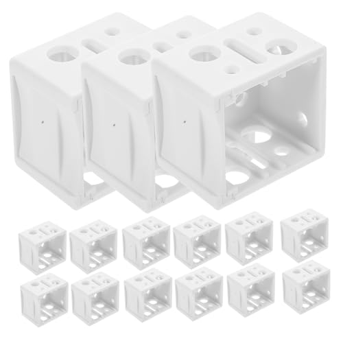 DIKACA 30 Stück Teiliges Mini Jalousiehalter Weiß Fensterjalousien Halterung für Innen und Außenmontage Kompakte Stabile Blindträger für Fensterrahmen Universelle Montagebox für Jalousien DIKACA 30 Stück Teiliges Mini Jalousiehalter Weiß Fensterjalousien Halterung für Innen und Außenmontage Kompakte Stabile Blindträger für Fensterrahmen Universelle Montagebox für Jalousien von DIKACA