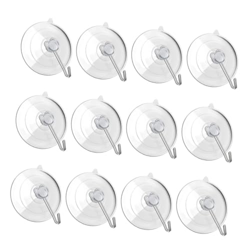 DIKACA 30 Stück Transparente Wiederverwendbare Saugnapf-haken Extra Stark für Bad Küche Glas Fenster Dusche Langlebig Klar für Glatte Oberflächen Geeignet DIKACA 30 Stück Transparente Wiederverwendbare Saugnapf-haken Extra Stark für Bad Küche Glas Fenster Dusche Langlebig Klar für Glatte Oberflächen Geeignet von DIKACA