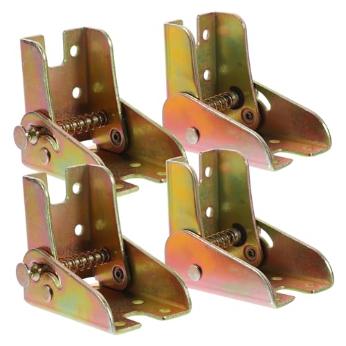 DIKACA 4 Stück Faltbare Selbstsichernde Klappenscharnier für Tischbeine Stahl Möbelbeine Halterung für DIY Möbel Sofas und Betten DIKACA 4 Stück Faltbare Selbstsichernde Klappenscharnier für Tischbeine Stahl Möbelbeine Halterung für DIY Möbel Sofas und Betten von DIKACA