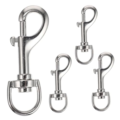 DIKACA 4 Stück Teiliges Haken für Hundeleinen Multifunktionale Leichte Karabiner für Haustierleinen Rucksack Taschenbefestigung Geeignet für Outdoor und Alltag DIKACA 4 Stück Teiliges Haken für Hundeleinen Multifunktionale Leichte Karabiner für Haustierleinen Rucksack Taschenbefestigung Geeignet für Outdoor und Alltag von DIKACA