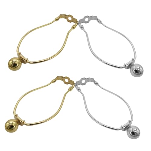 DIKACA 4 Stück Teiliges Lampenschirmhalter Langlebigem Metalllegierung Stabile Lampenharfe mit Dekorativen Kugeln Geeignet für Steh Tischlampen Praktischer Lampenhalter für Lampenbau und von DIKACA